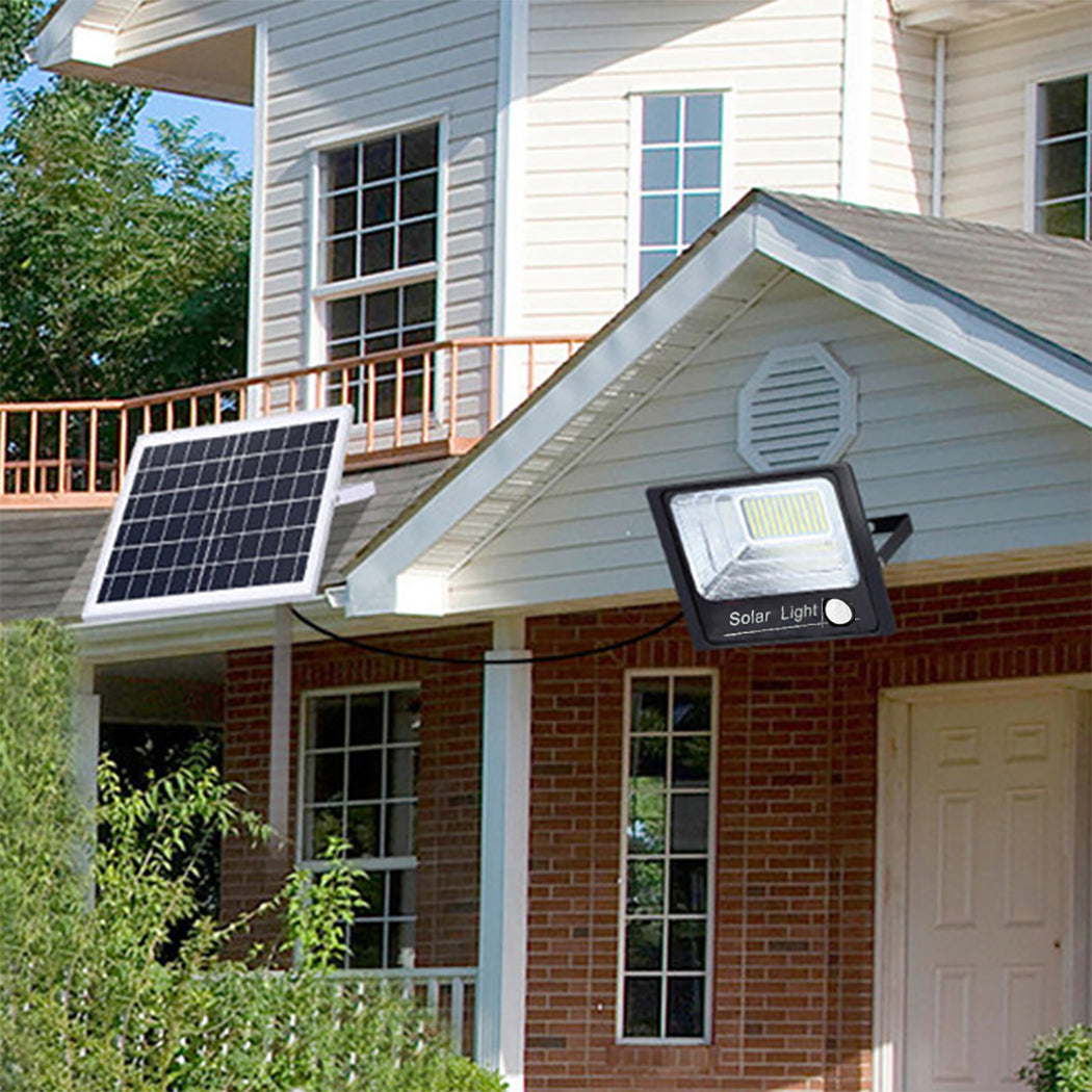 Motion Sensor Solar Floodlight 120W Solar Security Flood light Wall Light