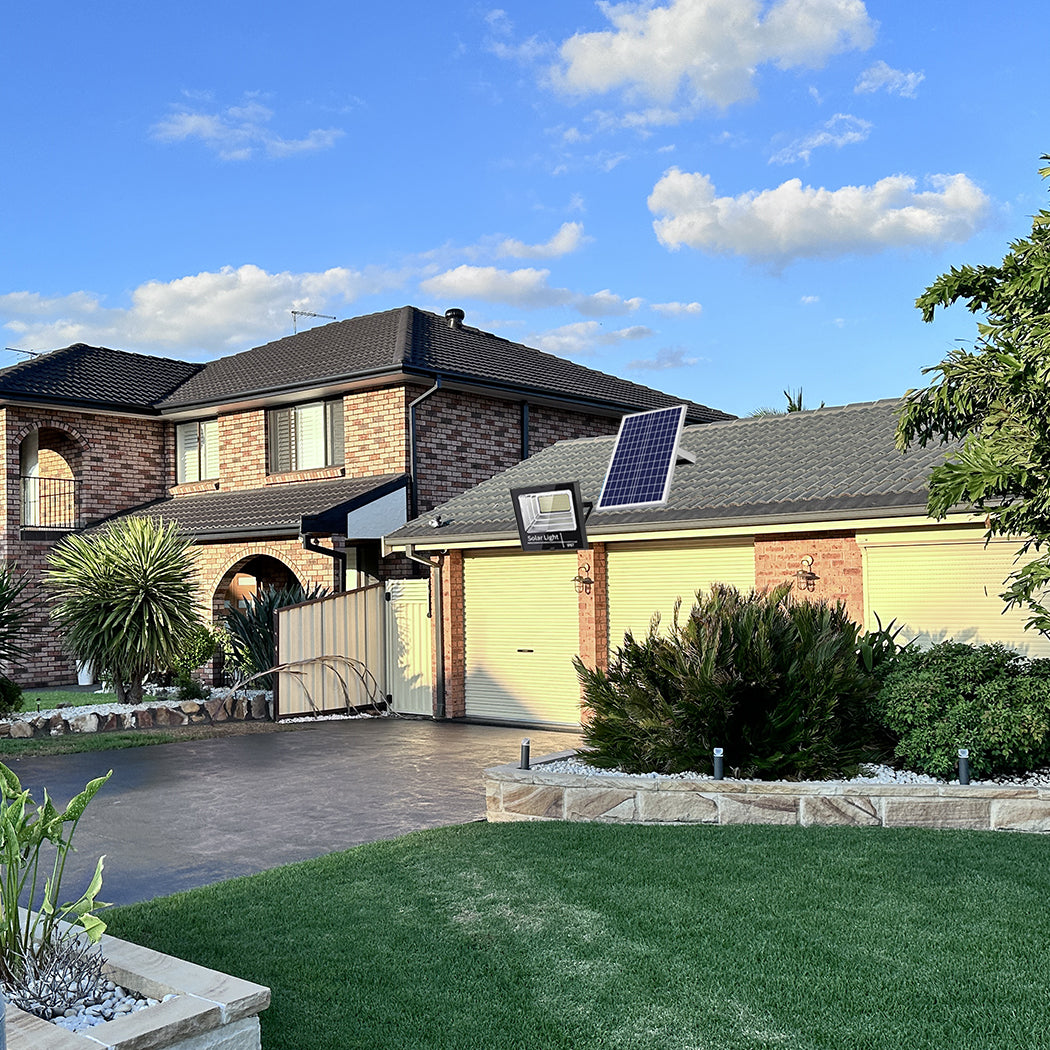 Motion Sensor Solar Floodlight 120W Solar Security Flood light Wall Light